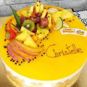 Entremet maracudja