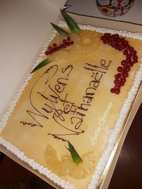 Entremet ananas