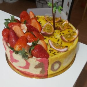 Entremet Fraise / Passion